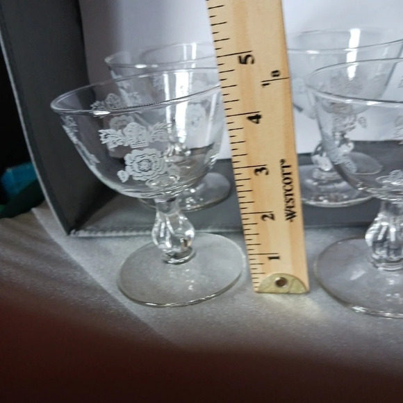 -Homer laughlin china glassware set of 4 - Picture 8 of 8